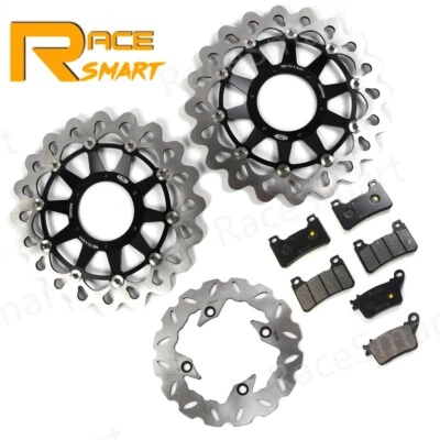 Передние задние тормозные диски колодки для Honda CBR1000RR 2008-2016 CBR 1000 RR Fireblade - Изображение 1 из 4