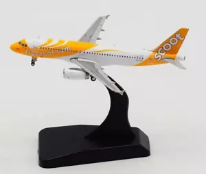 1:400 JC WINGS Scoot AIRBUS A320-200 Passenger Airplane Diecast Aircraft Model - Picture 1 of 12