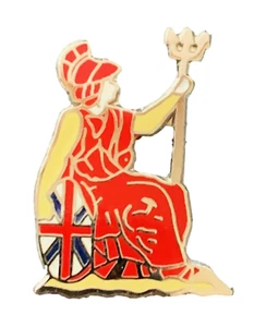 Rule Britannia British Patriotic Quality enamel lapel pin badge P078 - Picture 1 of 3