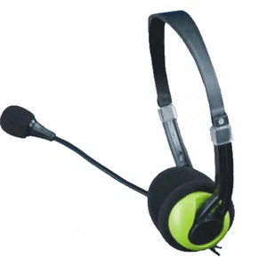 iMicro SP-IM942 Black/Green Headband Headsets - Picture 1 of 1