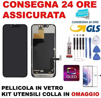 ITRUCOLOR DISPLAY LCD SOFT OLED PER APPLE IPHONE 13 MINI TOUCH SCREEN SCHERMO FULL SIZE