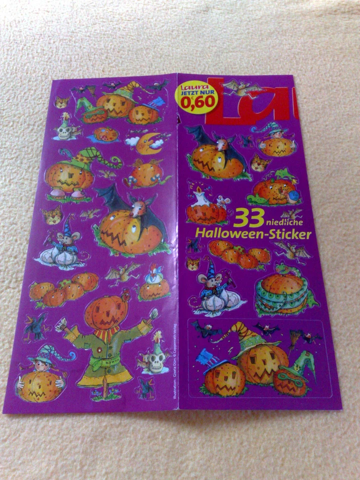 Sticker Sammelsticker Halloween  33 - Bild 1 von 1