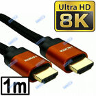 V2.1 COPPER 1m ULTRA HD 8K HDMI LEAD SKYQ PS4 XBOX TV CABLE