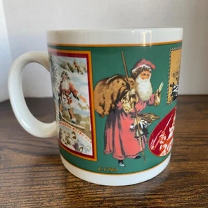 Santa Claus Coffee Cup Mug Santa Through the Ages 1784~1982 Mug Gallery Original - Picture 1 of 9