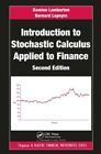  Introduction to Stochastic Calculus Applied to Finance by Bernard Lapeyre  NEW 