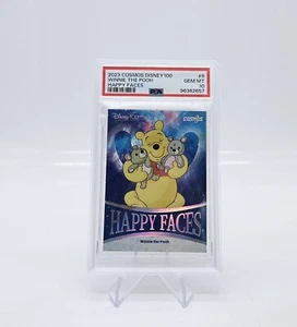 2024 Kakawow Disney Cosmos Winnie the Pooh #9 Happy Faces /169 PSA 10 - Picture 1 of 2