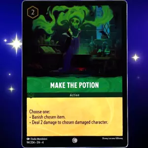 Make The Potion - Lámina común - Disney Lorcana TCG Ursula's Return #94/204 - Imagen 1 de 3