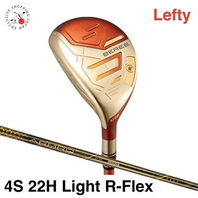 HONMA Beres 09 Lefty Utility Hybrid Club 22H ARMRQ FX LIGHT 4S 4Star R-Flex MTO - Image 1 of 4
