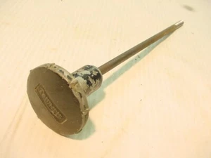 TRIUMPH 500 650 750 STEERING DAMPER KNOB AND ROD GOOD THREADS - Imagen 1 de 4