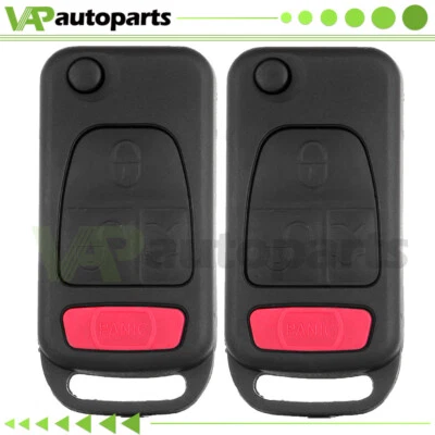 2 for 1998-2003 2003-2005  Mercedes-Benz ML320 ML350 Remote Key Fob Shell Cover - Изображение 1 из 4