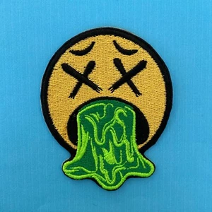 Aufbügeln Patch - Kodak schwarz Säure Puke bestickt Hip Hop Rap - Bild 1 von 8