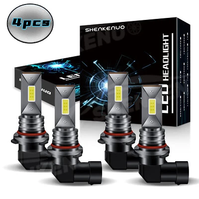 For GMC Savana 1500 2500 3500 1996-2017 6000K BRIGHT LED Headlight High Low Beam - Image 1 of 4