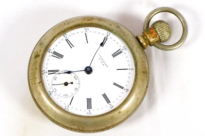 Century Pocket Watch Seth Thomas Model 12 Watch 18S 7 Jewels Parts Restoration - Image 1 of 4