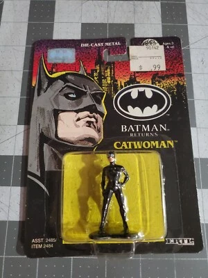 Batman Returns Die-Cast Metal Catwoman 1991 de colección por ERTL NUEVO Foto 1 de 4