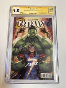Champions (2016) # 1 (CGC SS 9.8) Signed By Artgem & Ramos - Picture 1 of 4