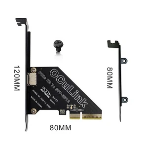Tarjeta de expansión con externa PHDK PCIe X4 X1/X8/X16 4.0 Oculink SFF8611&8612 - Imagen 1 de 25