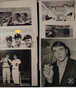 Lote de 78 fotos diferentes de los Medias Rojas de Boston 1962-94 Tony Conigliaro 8 X10⚾️ - Imagen 1 de 7