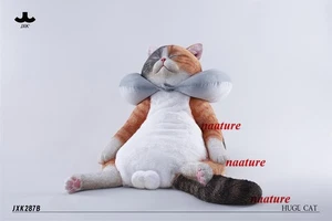 JXK JXK287B Huge Cat Resin Figurine Animal Painted Models Collectible Statue Toy - Picture 1 of 5