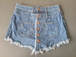 2in1 Jeansshort mit Rock - 36/38 - NEU *@* - Bild 1 von 7