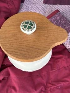 Longaberger großer Krugdeckel grüner Deckel passt nur perfekt - Bild 1 von 1