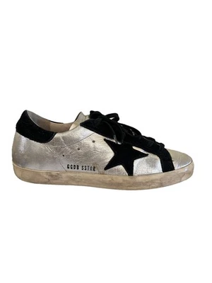 Golden Goose Superstar silver Black Leather - Image 1 of 4