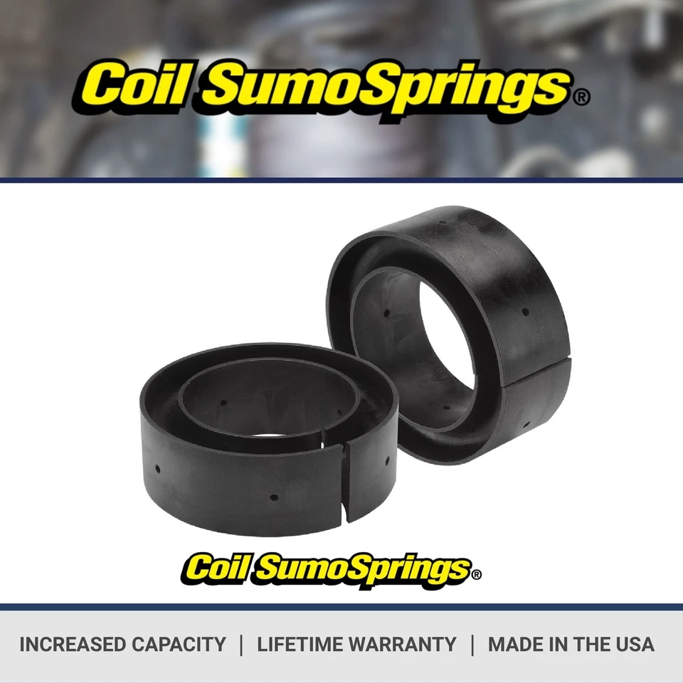 SuperSprings Coil SumoSpring Helper Spring Pair for Express Savana Tundra Foto 1 de 4