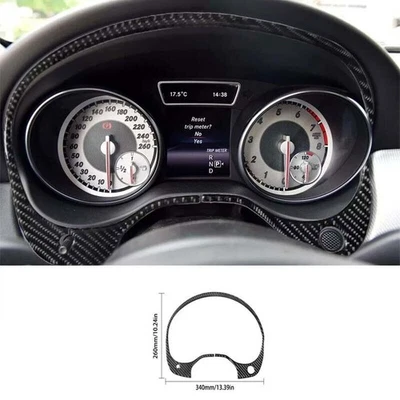 Painel para Mercedes Benz CLA 2014-2018 GLA 2015-2018 acabamento decorativo velocímetro - Imagem 1 de 4