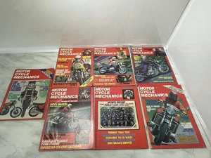 Motor Cycle Mechanics Magazine 7 Issues Jan February May July Aug Oct Nov 1975 - Picture 1 of 10