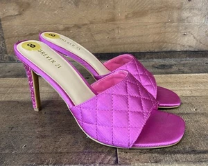 Forever 21 lila gesteppte High Heel Sandale Größe 8 neu (andere) - Bild 1 von 12