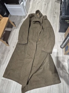 Military (WW2?) Khaki Trench Coat. Please Read - Picture 1 of 11