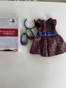 American Girl Puppe Truly Me FANCY HOLIDAY Kleid Outfit - ohne Armband ~ mit Box 2017 - Bild 1 von 7