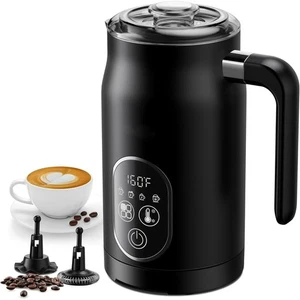 4 in 1 Electric Milk Frother and Steamer Automatic Warm and Cold Foam Maker - Picture 1 of 7
