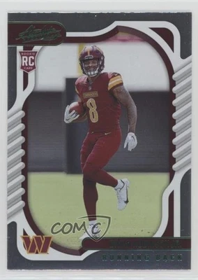 2022 Panini Absolute Rookies Green Brian Robinson Jr #127 Rookie RC - Image 1 of 3