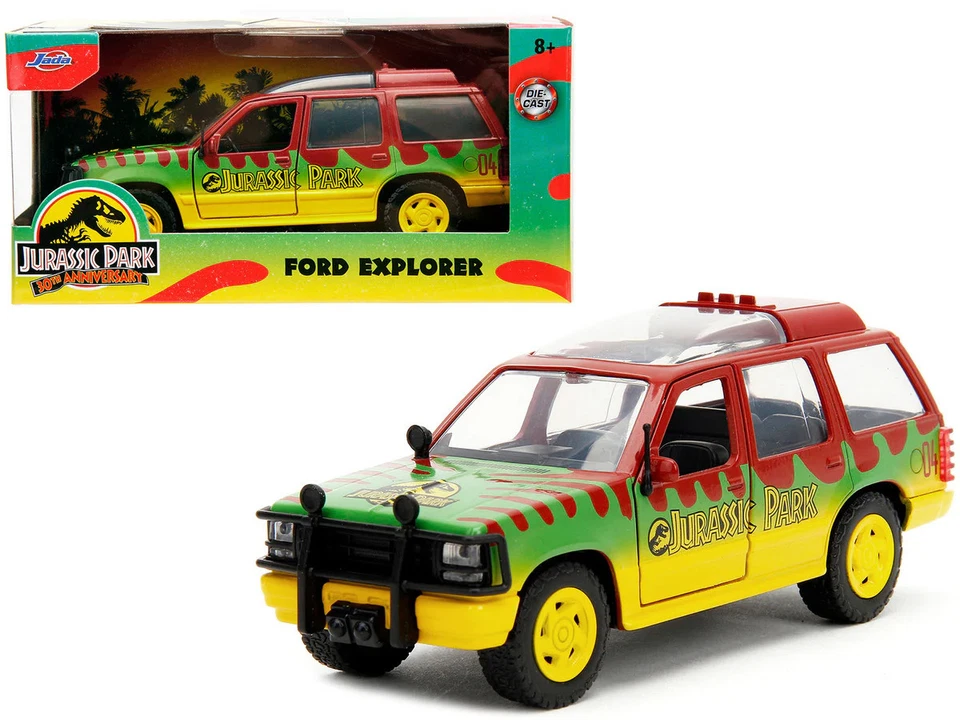 Ford Explorer Jurassic Park 1993 Diecast Scale 1 To 32 Jada