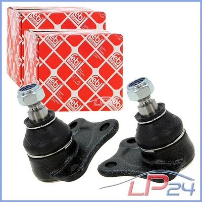 2x FEBI ROTULE DE DIRECTION AVANT BAS POUR SEAT LEON 1M TOLEDO 2 II 1M 1999-06 - Photo 1/4