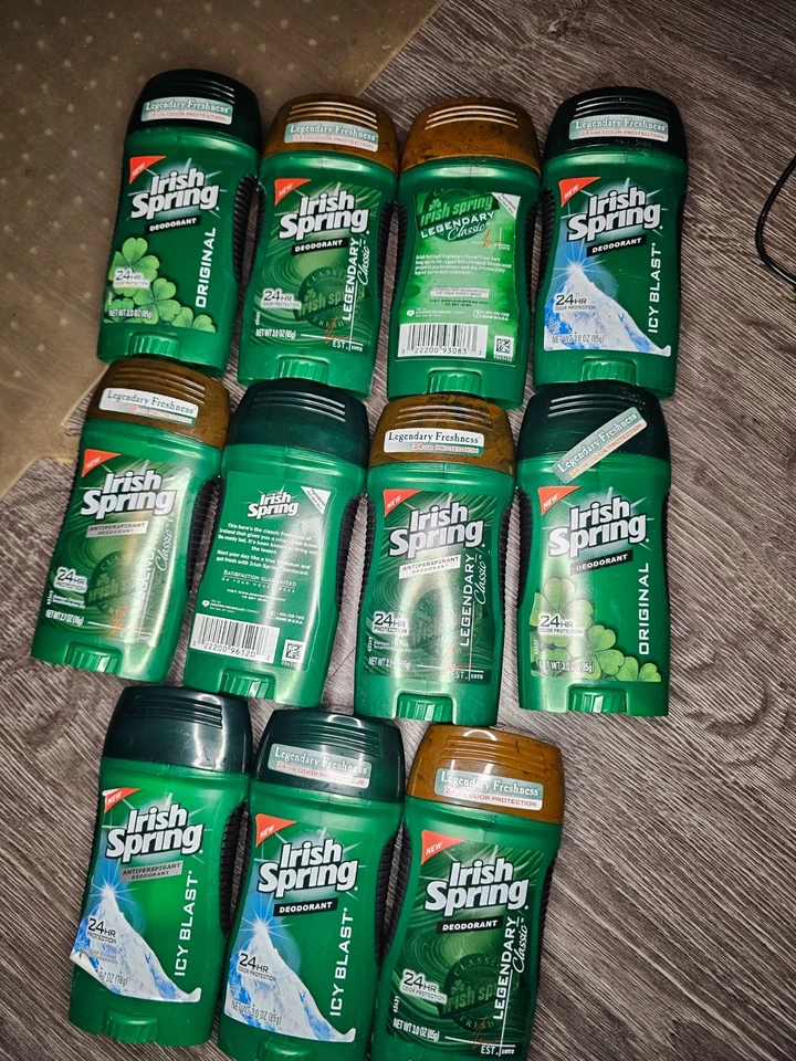 5Nov19_8 Irish Spring - Desodorante en barra sólida - ANTIGUO STOCK LEER Foto 1 de 4