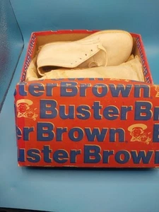 Buster Brown Used Child Shoes With Box 7.5 - Picture 1 of 7