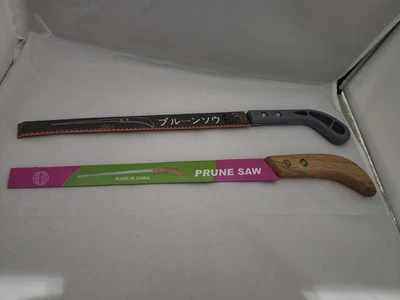 Sierra de mano pequeña portátil para exteriores hoja de 9" sierra de poda para jardinería camping senderismo Foto 1 de 3