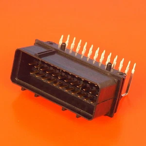 36 Way Econoseal III .070 3 Row Right Angle PCB Board Header - TE Connectivity - Picture 1 of 2