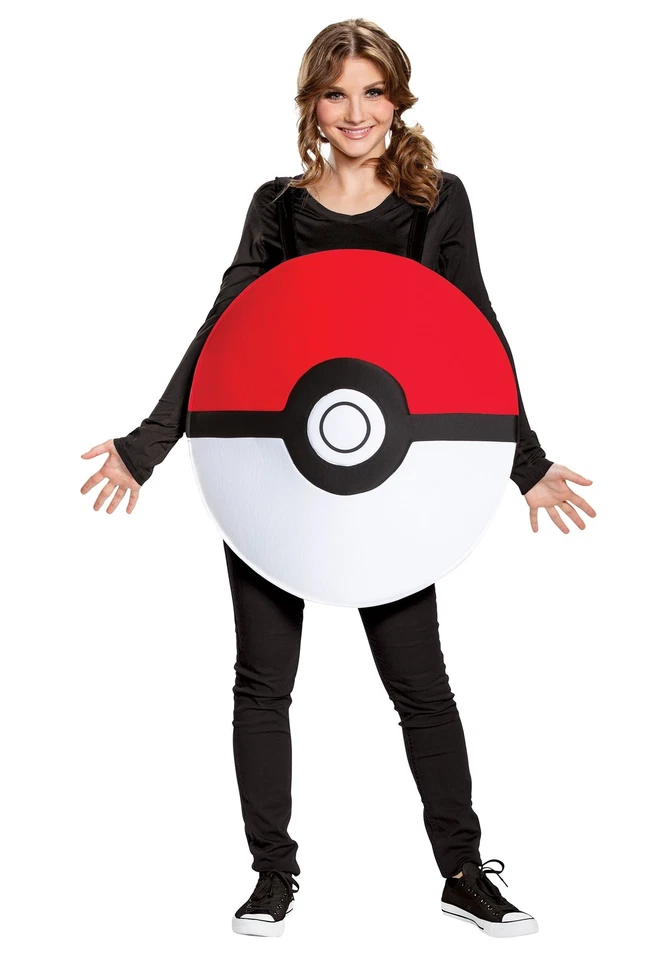 The Pokemon Adult Pokeball Classic Costume - Image 1 of 1