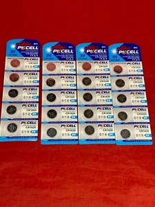 1620CR PKCELL Lithium Button ECR1620 1620 3V Coin Cell-Exp.2024 (20pcs Battery) - Picture 1 of 2