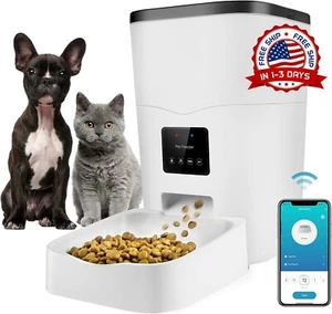 Alimentador Automático Para Mascotas Dispensador De Comida Inteligente 3L Nuevo - Picture 1 of 8