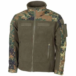 Fleecejacke Combat von MFH flecktarn Taktisch Ärmellüftung Bundeswehr Ripstop - Bild 1 von 8