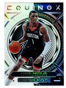 Camiseta deportiva 2022-23 Panini Obsidian Equinox Prizm Jabari Smith Jr 1/99 Rockets No. - Imagen 1 de 3