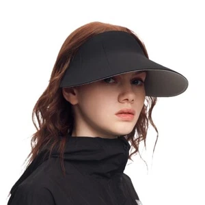 Women Wide Brim Sun Visor Summer UV Protection Foldable Sun Hat UPF50+ Beach ... - Picture 1 of 9