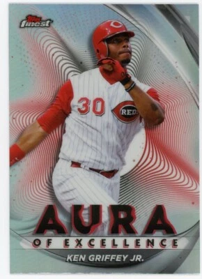 KEN GRIFFEY JR 2022 Topps Finest Aura of Excellence #AE-KG - Image 1 of 2