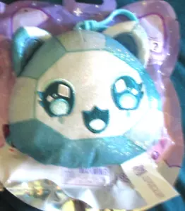 Aphmau MeeMeows Litter 4 Celestial Misterio Clip-On Peluche DIAMANTE Gato NUEVO - Imagen 1 de 5