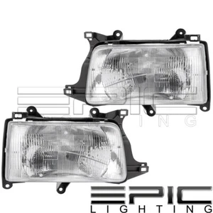 Left Right Sides Pair Halogen Head Lamps for 1993-1998 TOYOTA T100 - Picture 1 of 2