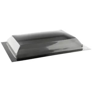 *18x26 OD EXTERIOR SKYLIGHT UV PROTECTED SUNGUARD 14 x 22 ID RV DOME SMOKE - Picture 1 of 2