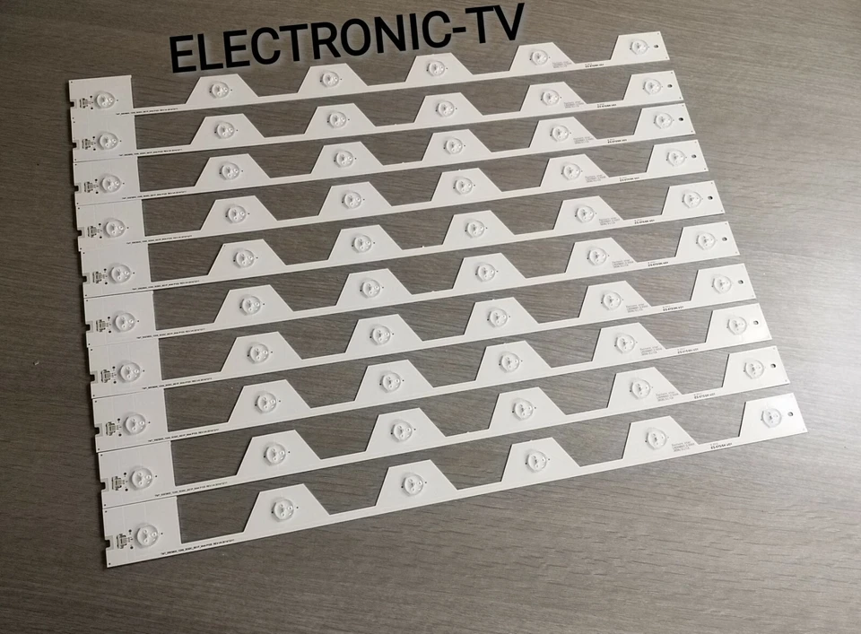 10 BARRETTES LEDS POUR THOMSON 55UA6404